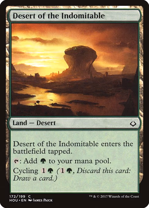 Desert of the Indomitable
