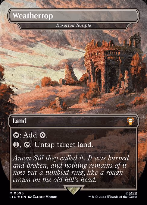 Weathertop - Deserted Temple