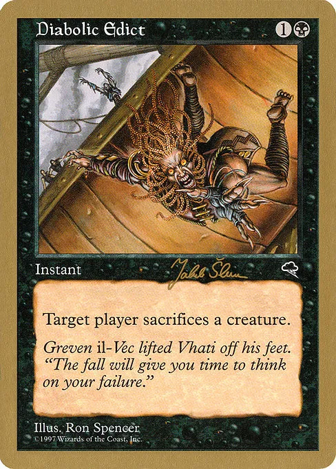 Diabolic Edict - 1999 Jakub Slemr