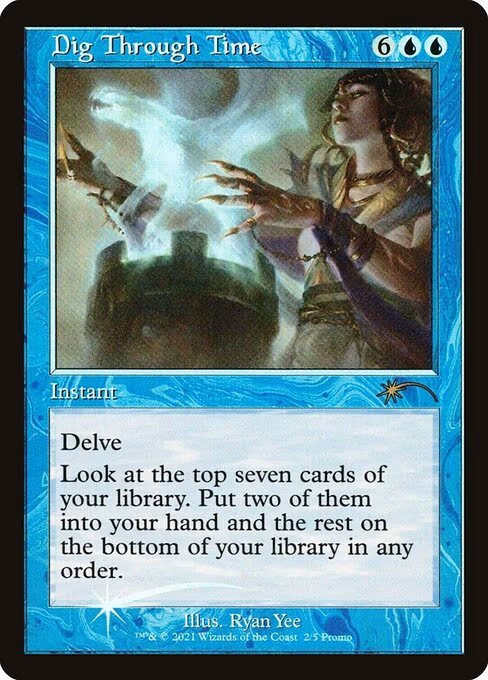 Dig Through Time (Retro Frame)