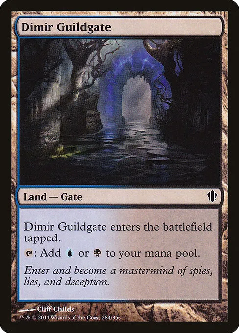 Dimir Guildgate - C (284)