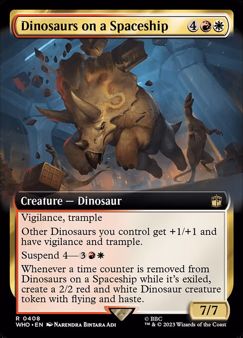 Dinosaurs on a Spaceship