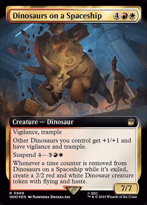 Dinosaurs on a Spaceship