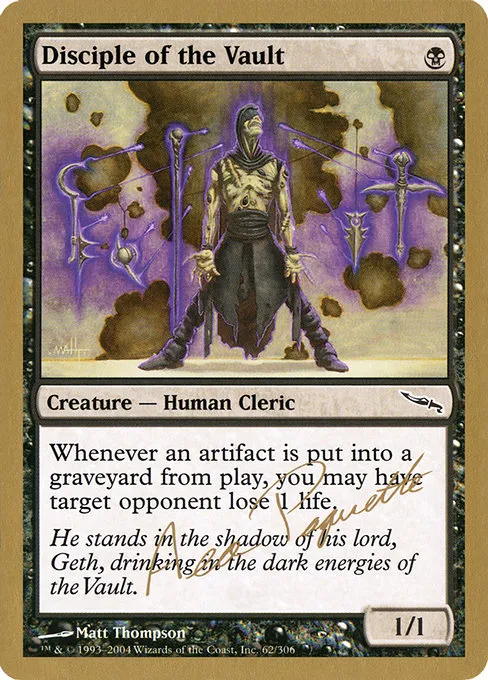 Disciple of the Vault - 2004 Aeo Paquette