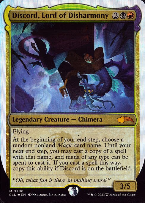 Discord, Lord of Disharmony