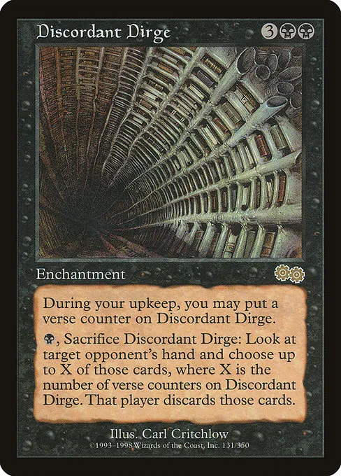 Discordant Dirge - R (131)