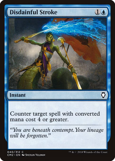 Disdainful Stroke