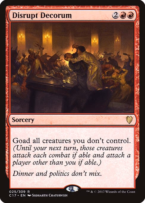 Disrupt Decorum