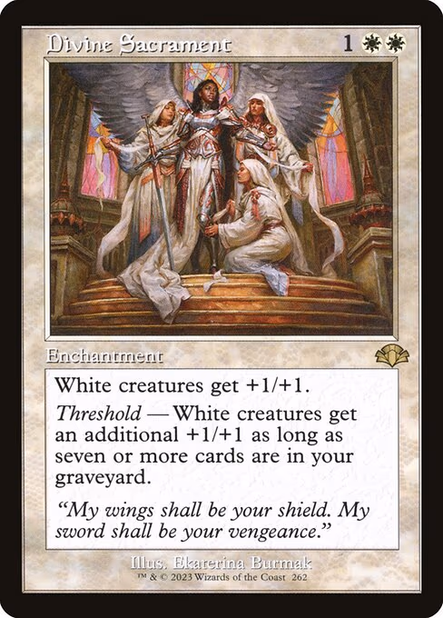 Divine Sacrament (Retro Frame) - R (262)