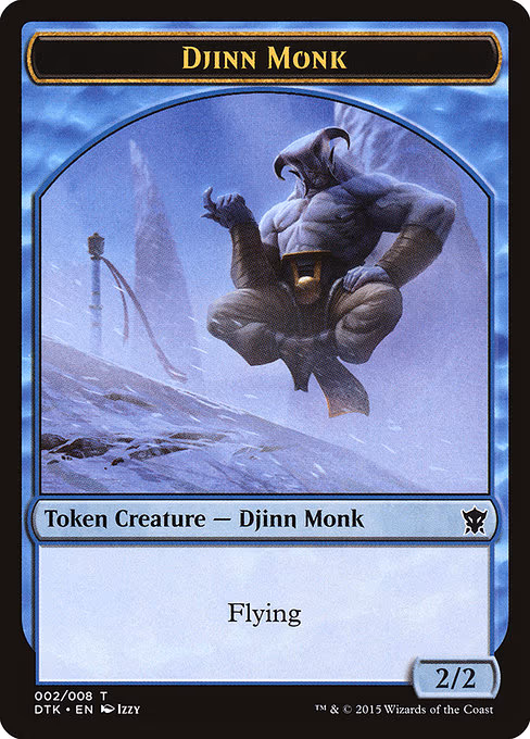Djinn Monk Token