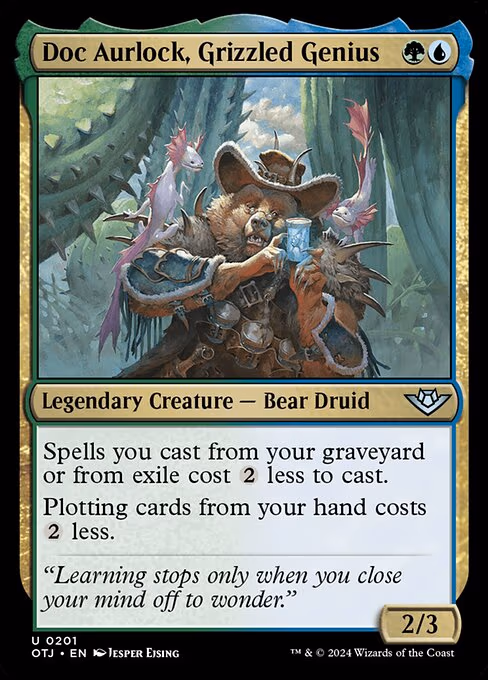 Doc Aurlock, Grizzled Genius