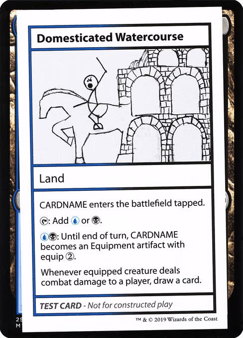 Domesticated Watercourse (No PW Symbol)