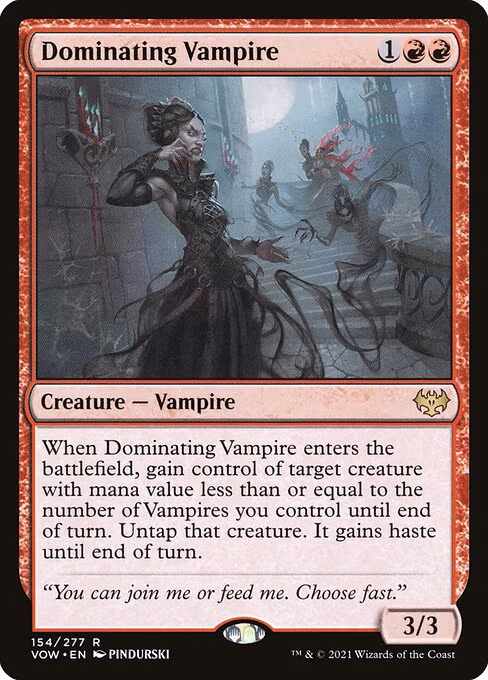 Dominating Vampire
