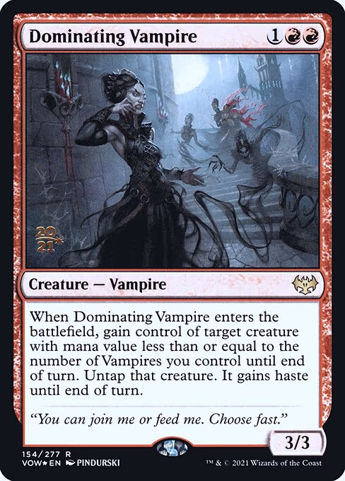 Dominating Vampire