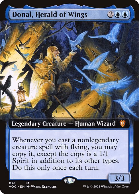 Donal, Herald of Wings
