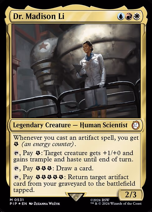 Dr. Madison Li - M (531)
