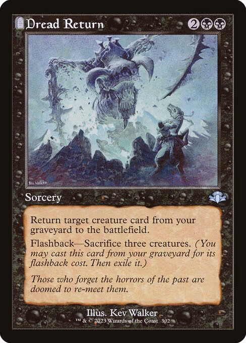 Dread Return (Retro Frame)