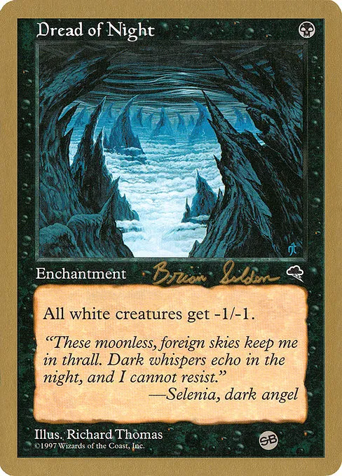 Dread of Night - 1998 Brian Selden