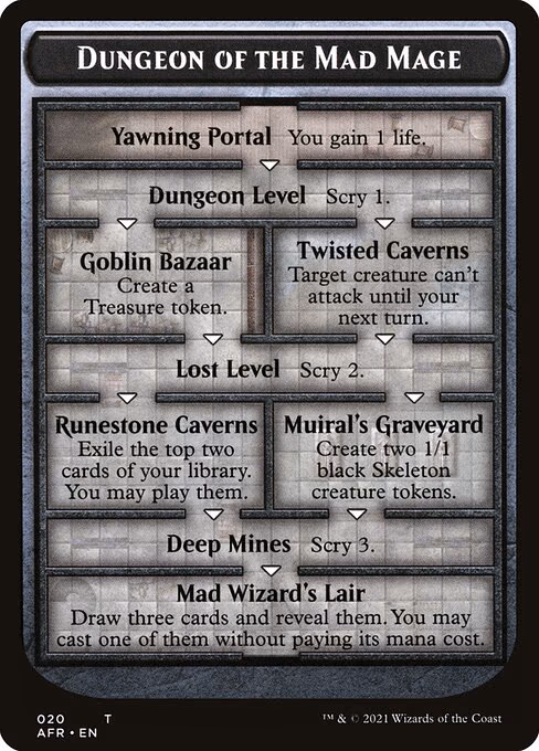 Dungeon of the Mad Mage Token