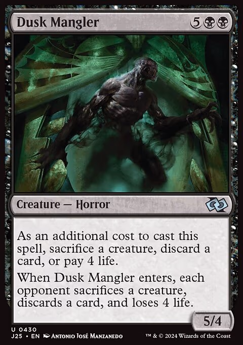 Dusk Mangler