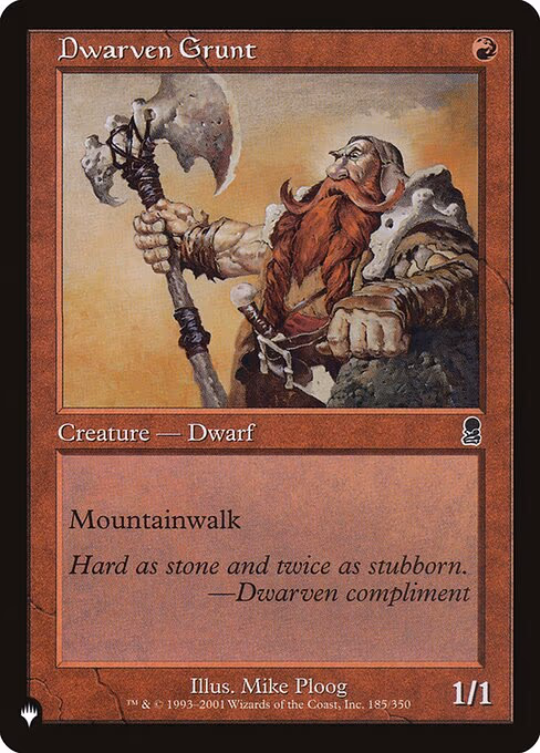 Dwarven Grunt