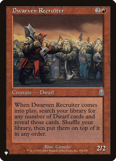 Dwarven Recruiter