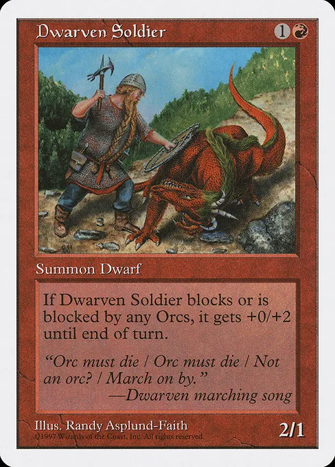 Dwarven Soldier - C