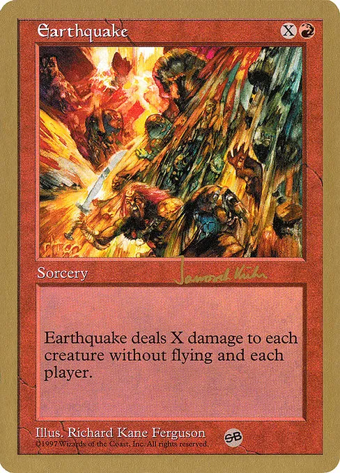 Earthquake - 1997 Janosch Kuhn (5ED)