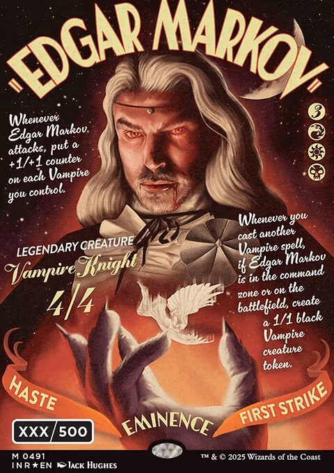 Edgar Markov (Showcase) (Serial Numbered)