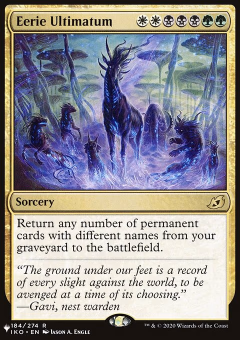 Eerie Ultimatum