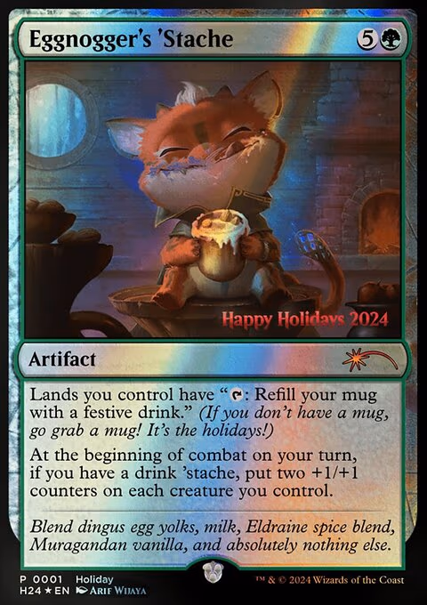 Eggnogger's 'Stache