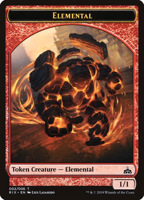 Elemental Token - T (2)