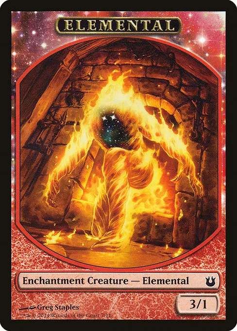 Elemental Token - T (7)
