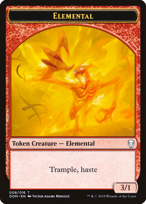 Elemental Token - T (8)