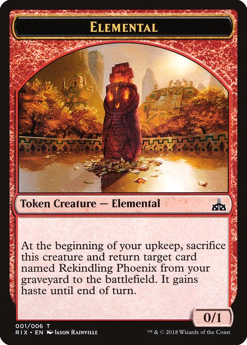 Elemental Token - T (1)