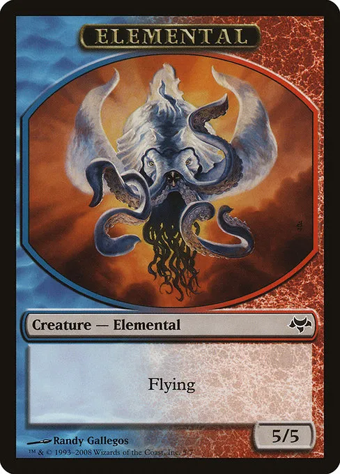 Elemental Token - T (5)