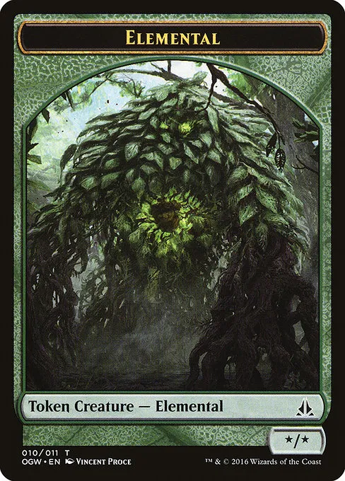 Elemental Token - T (10)
