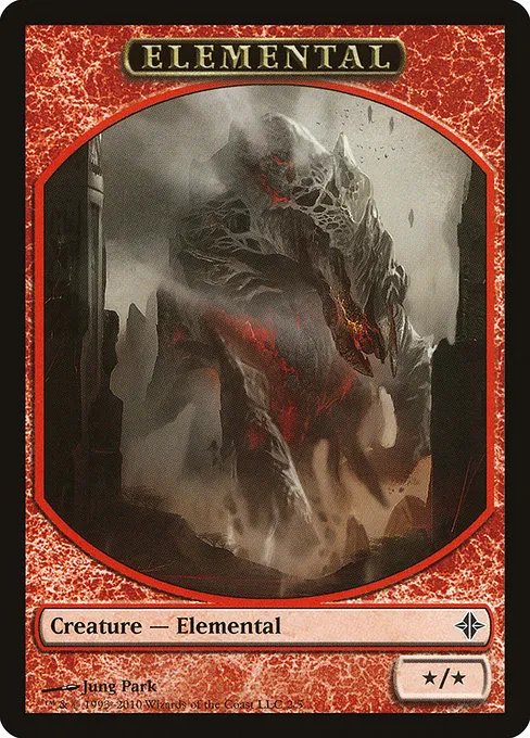 Elemental Token - T (2)