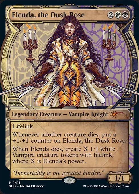 Elenda, the Dusk Rose - M (1411)