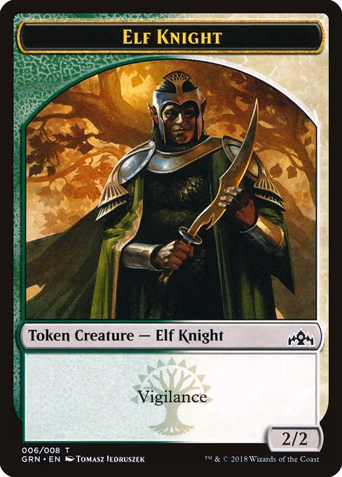 Elf Knight Token