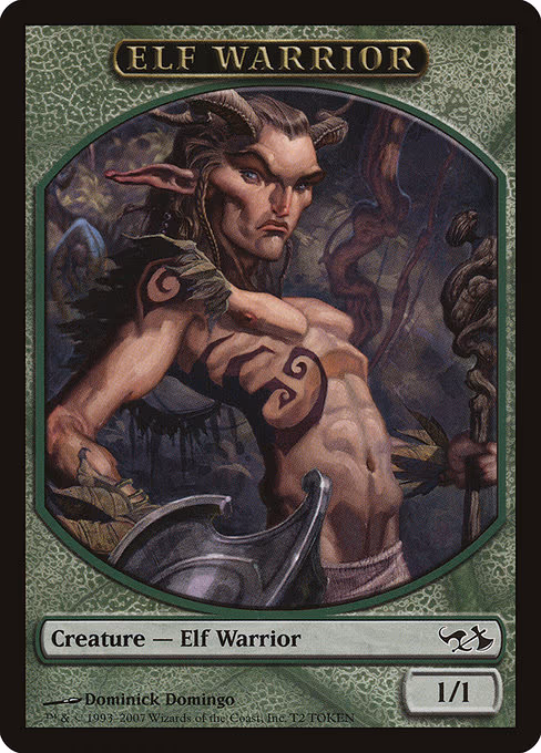 Elf Warrior Token