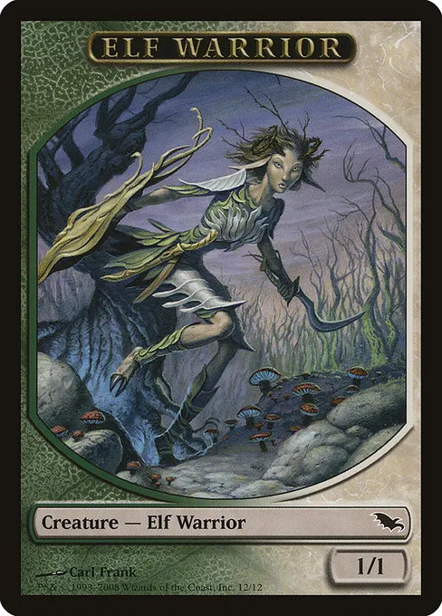 Elf Warrior Token