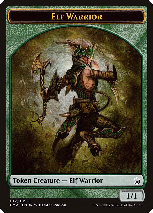 Elf Warrior Token