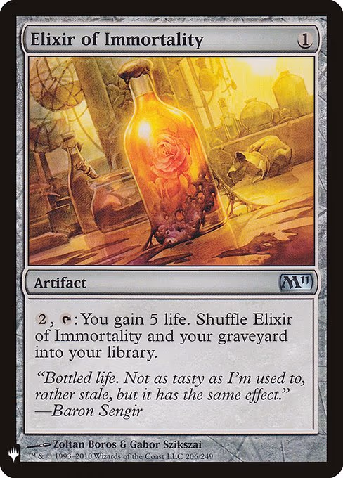 Elixir of Immortality