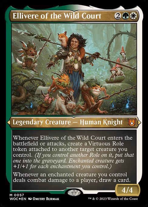 Ellivere of the Wild Court (Display Commander) - Thick Stock - M (57)