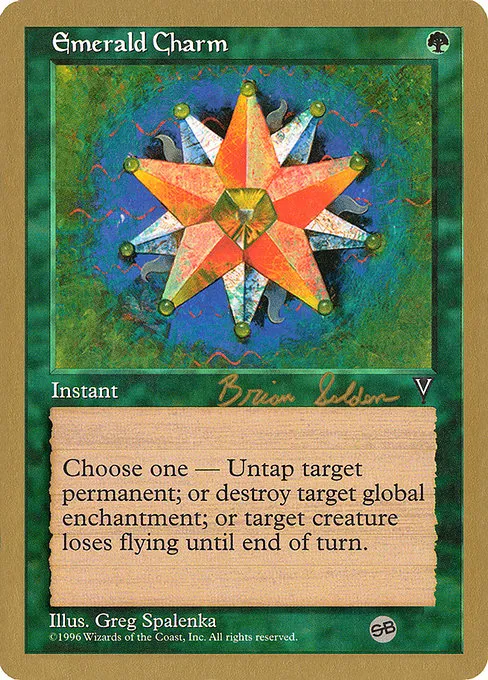 Emerald Charm - 1998 Brian Selden - S