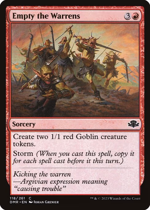 Empty the Warrens
