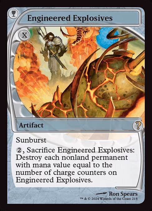 Engineered Explosives (Future Sight)