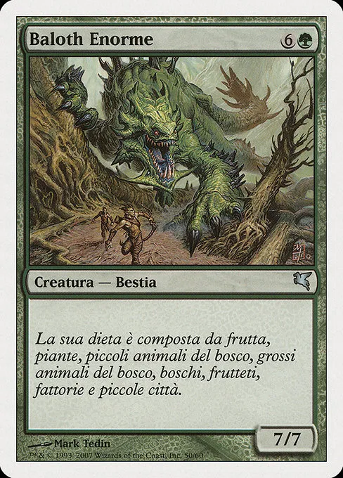 Enormous Baloth (Italian) - "Baloth Enorme"