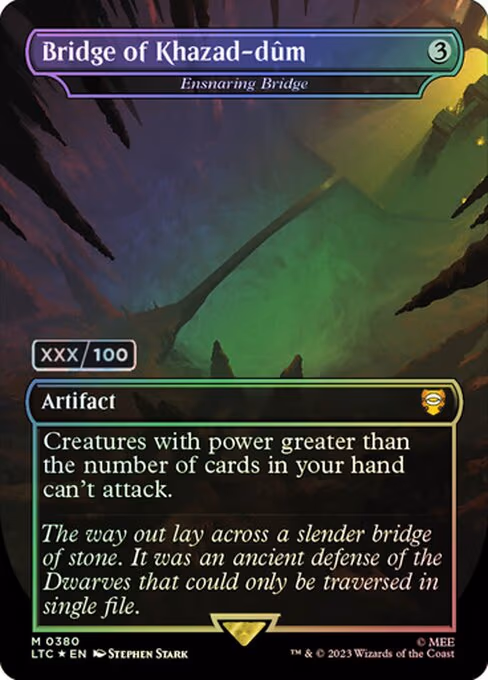 Bridge of Khazad-dum - Ensnaring Bridge (Serial Numbered)